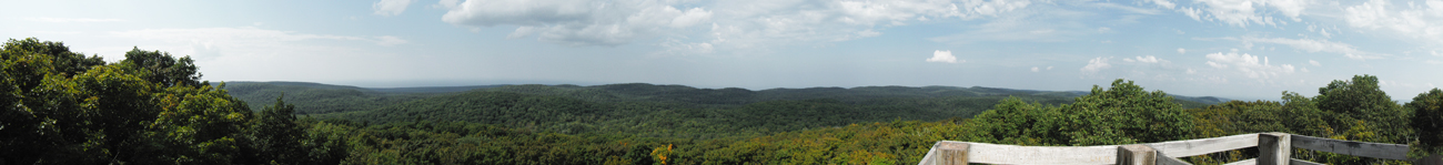 panorama of the park